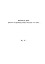 Referāts 'Nacistiskā propaganda laika posmā no 1933.gada līdz 1941.gadam', 1.