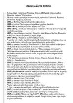 Konspekts 'Raiņa dzīve', 1.