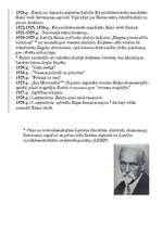 Konspekts 'Raiņa dzīve', 2.