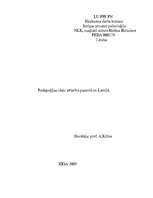 Referāts 'Pedagoģijas ideju attīstība pasaulē un Latvijā', 1.