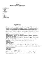 Eseja 'Luga "Pienākumu ģimenes piedzīvojums"', 1.