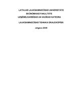 Referāts 'Lauksaimniecības tehnika graudkopībā', 1.