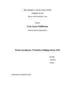 Konspekts 'Treniņstunda "Vienkārša trīsdaļīga forma ABA"', 1.