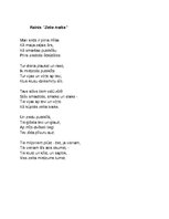 Konspekts 'Raiņa un Aspazijas dzejoļu analīze', 2.