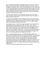 Eseja 'Description of Love', 1.