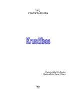 Referāts 'Krustības', 1.