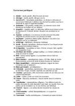 Konspekts 'Les termes juridiques', 1.