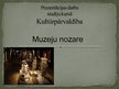 Prezentācija 'Muzeju nozare', 1.