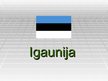 Prezentācija 'Igaunija', 1.