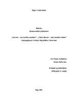 Referāts 'Una lex - una iustitia omnibus. Viens likums - viena taisnība visiem. Teiciena a', 1.