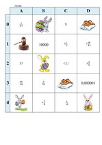 Prezentācija 'Pakāpes ar negatīvu kāpinātāju. Spēle', 4.