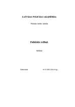 Referāts 'Politiskie režīmi', 1.