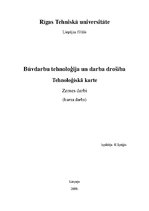 Paraugs 'Tehnoloģiskā karte (zemes darbi)', 1.