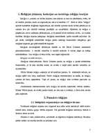 Referāts 'Reliģija', 3.