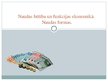 Prezentācija 'Naudas būtība un funkcijas ekonomikā', 1.