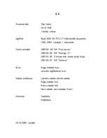 Paraugs 'Curriculum Vitae', 1.