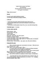 Konspekts 'Rotaļu nodarbības konspekts literatūras nodarbībai', 1.