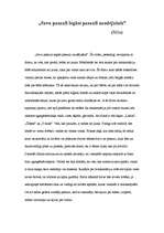 Eseja 'Filmas "Savu pasauli iegūst pasauli zaudējušais" recenzija', 1.