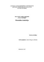 Referāts 'Pienskābes baktērija', 1.