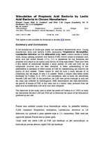 Referāts 'Pienskābes baktērija', 6.