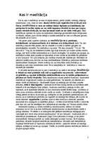 Konspekts 'Meditācija', 2.