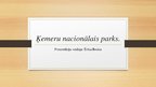 Prezentācija 'Ķemeru nacionālais dabas parks', 1.