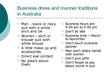 Prezentācija 'Business Travel to Australia', 10.