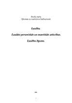 Referāts 'Laulība. Laulāto personiskās un mantiskās attiecības. Laulību līgums', 1.