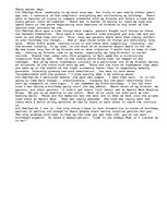 Eseja 'Nostalgic writing sample', 1.