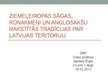Prezentācija 'Ziemeļeiropas sāgas, rūnakmeņi un anglosakšu rakstītās tradīcijas par Latvijas t', 1.