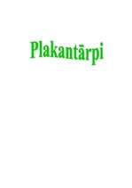 Referāts 'Plakantārpi', 1.