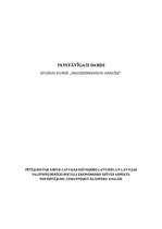 Referāts 'Pētījums par ārpus Latvijas dzīvojošo latviešu un Latvijas valstspiederīgo sociā', 1.