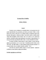 Eseja 'Automašīnu drošība', 1.