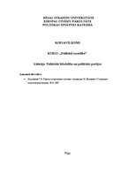 Konspekts 'Politiskā līdzdalība un politiskās partijas', 1.