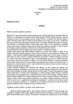 Prakses atskaite 'Prakses plāns. Novērošana', 2.