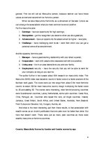 Referāts 'Masculinity VS Femininity, Geert Hofstede', 4.