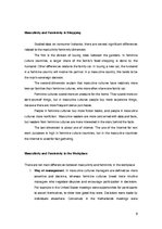 Referāts 'Masculinity VS Femininity, Geert Hofstede', 9.