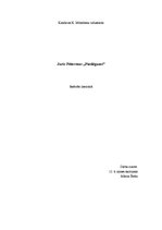 Referāts 'Juris Pētersons "Pieslēgums"', 1.