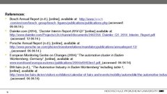 Referāts 'Automotive Industry in Germany and Baden-Württemberg Region', 44.