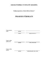 Prakses atskaite 'Prakses atskaite zemnieku saimniecībā', 1.