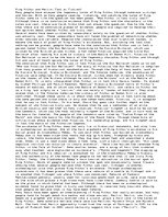 Eseja 'King Arthur and Merlin: Fact or Fiction?', 1.