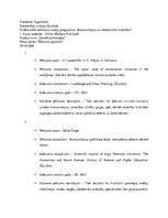 Paraugs 'Komunikācijas pētījumu nosaukumi', 1.