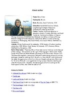 Konspekts 'Book Report on Barry Hines "The Blinder"', 2.