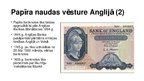 Prezentācija 'Papīra naudas vēsture', 7.