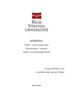 Konspekts 'Klīniskā intervija psihosomatikā', 1.