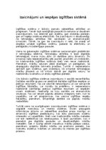 Eseja 'Izaicinājumi un iespējas izglītības sistēmā', 1.