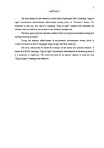 Referāts 'CSDD kampaņas "Gaismaszīme" ziņojuma efektivitāte vides reklāmā, tā novērtējums ', 3.