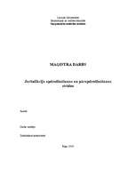 Diplomdarbs 'Jurisdikcija apdrošināšanas un pārapdrošināšanas strīdos', 1.