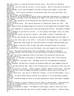 Eseja '18th Literature', 1.