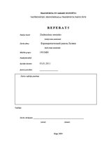 Referāts 'Фармацевтический рынок Латвии', 1.